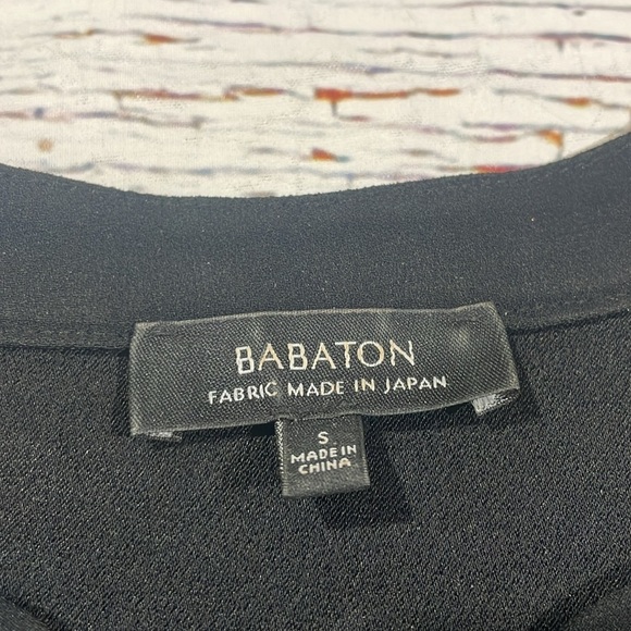 Aritzia Babaton Donnie Black Drawstring Minimalist Jumpsuit - Picture 2 of 10